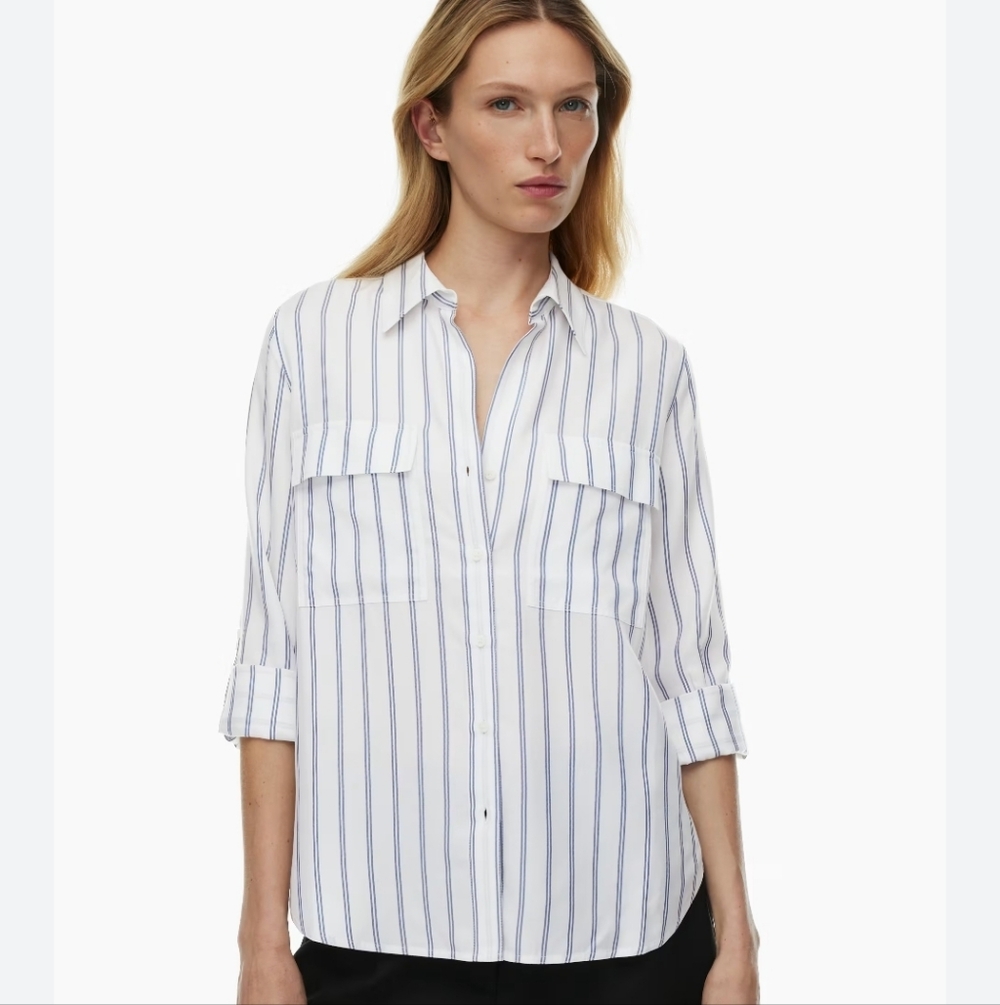 BABATON STRIPPED SHIRT SIZE M